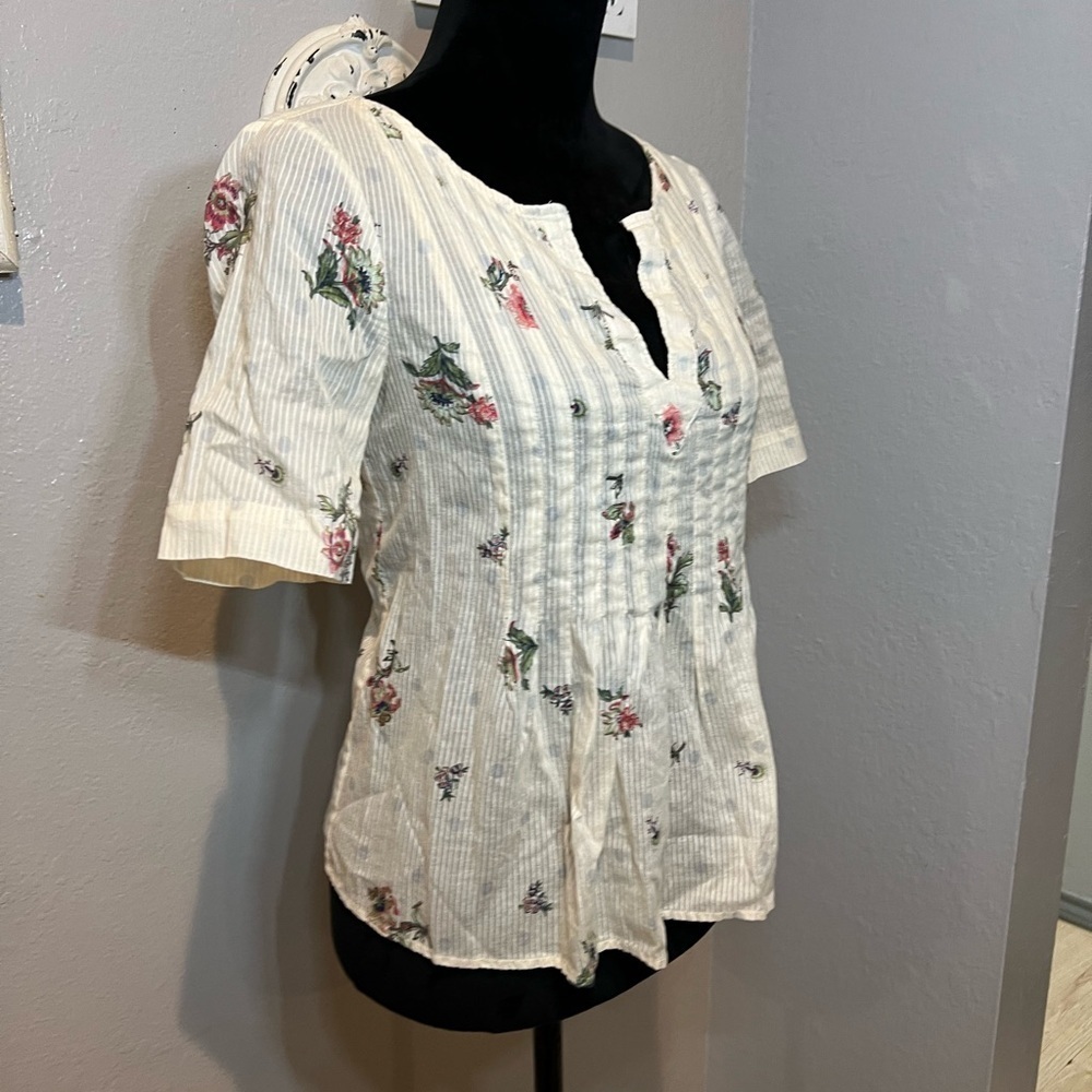 Maeve Floral Print Women's Top - Picture 7 of 13